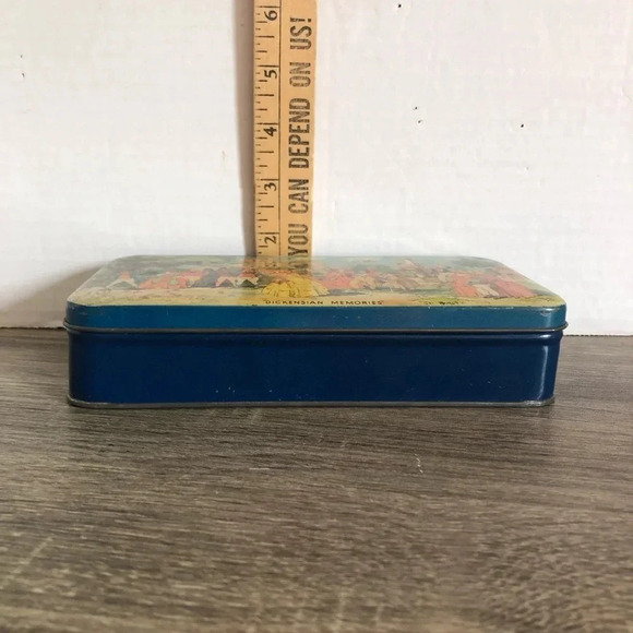 Vtg Candy Tin Dickensian  Memories - Picture 8 of 10